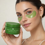 Patch per gli occhi all'aloe vera e collagene