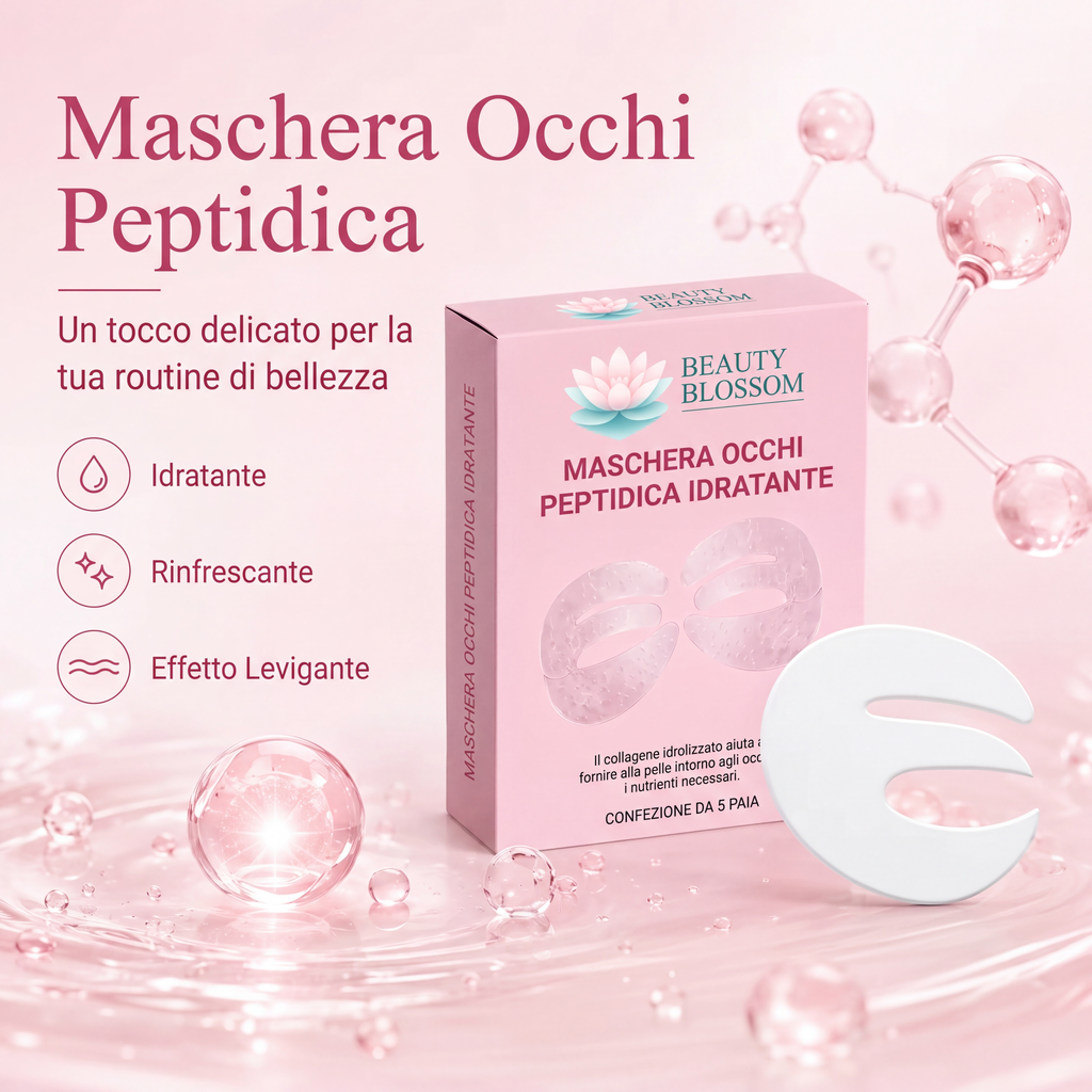 Maschera Occhi ai Peptidi