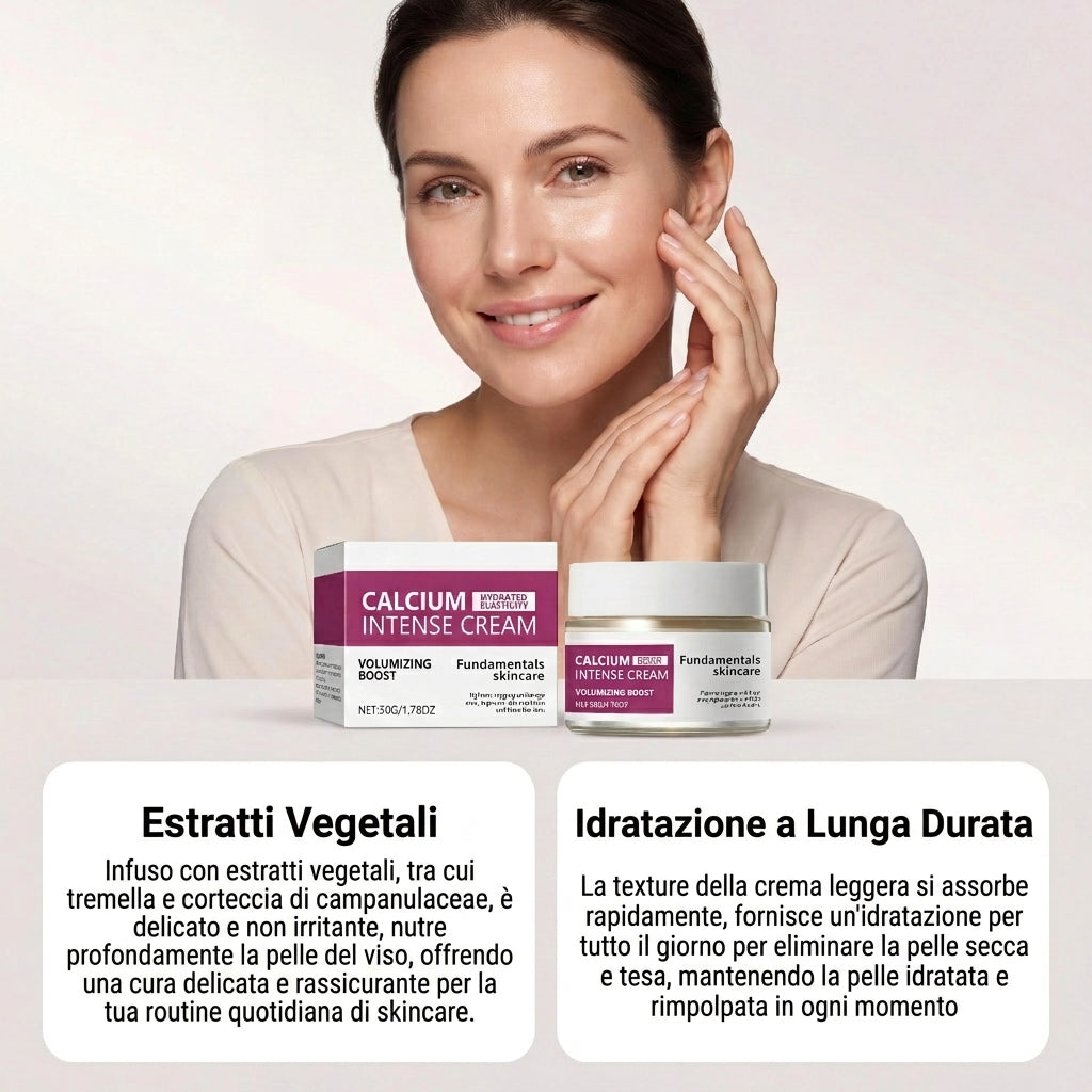 Crema Viso Volumizzante al Calcio e Collagene