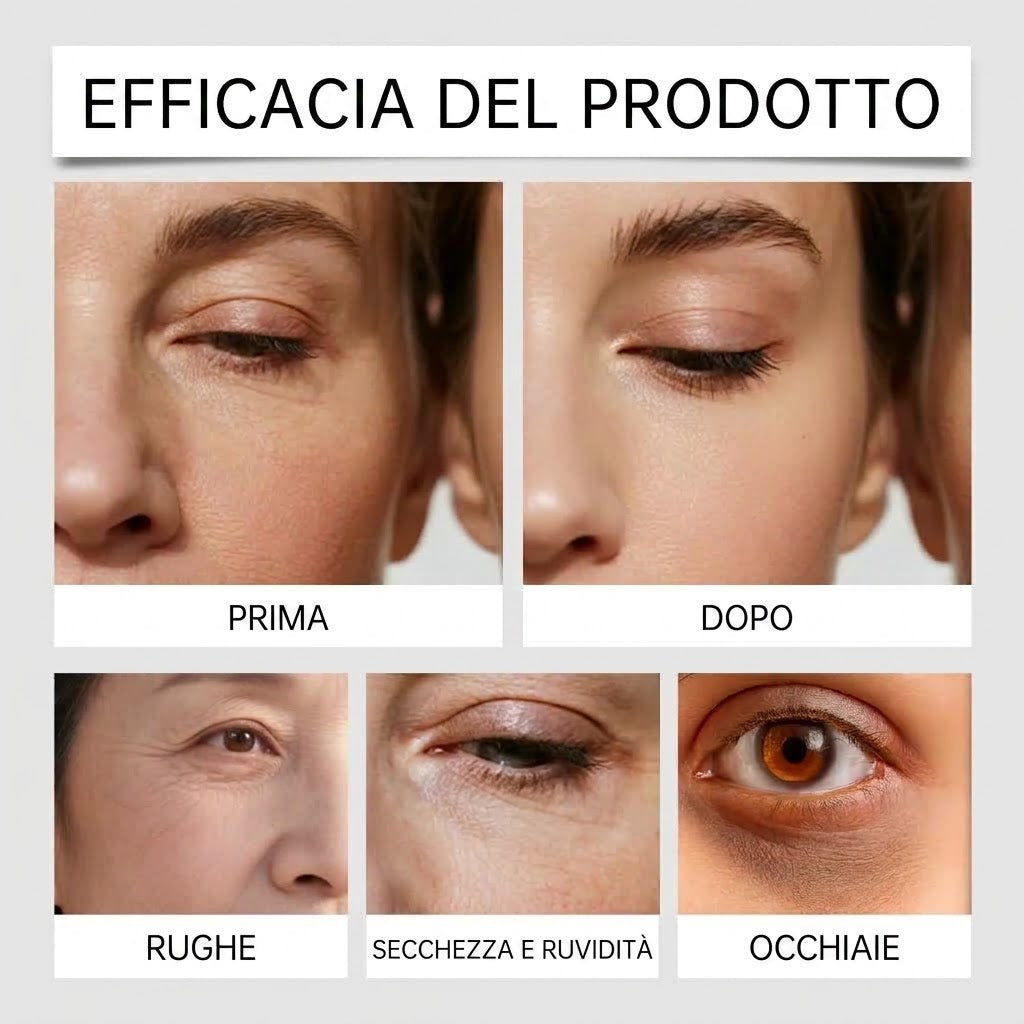 Maschera Occhi ai Peptidi