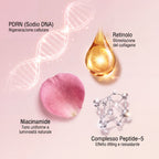 Crema Occhi ai Peptidi Rosa & PDRN