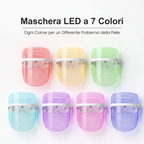 BlossomFace TM - Maschera LED a 7 colori