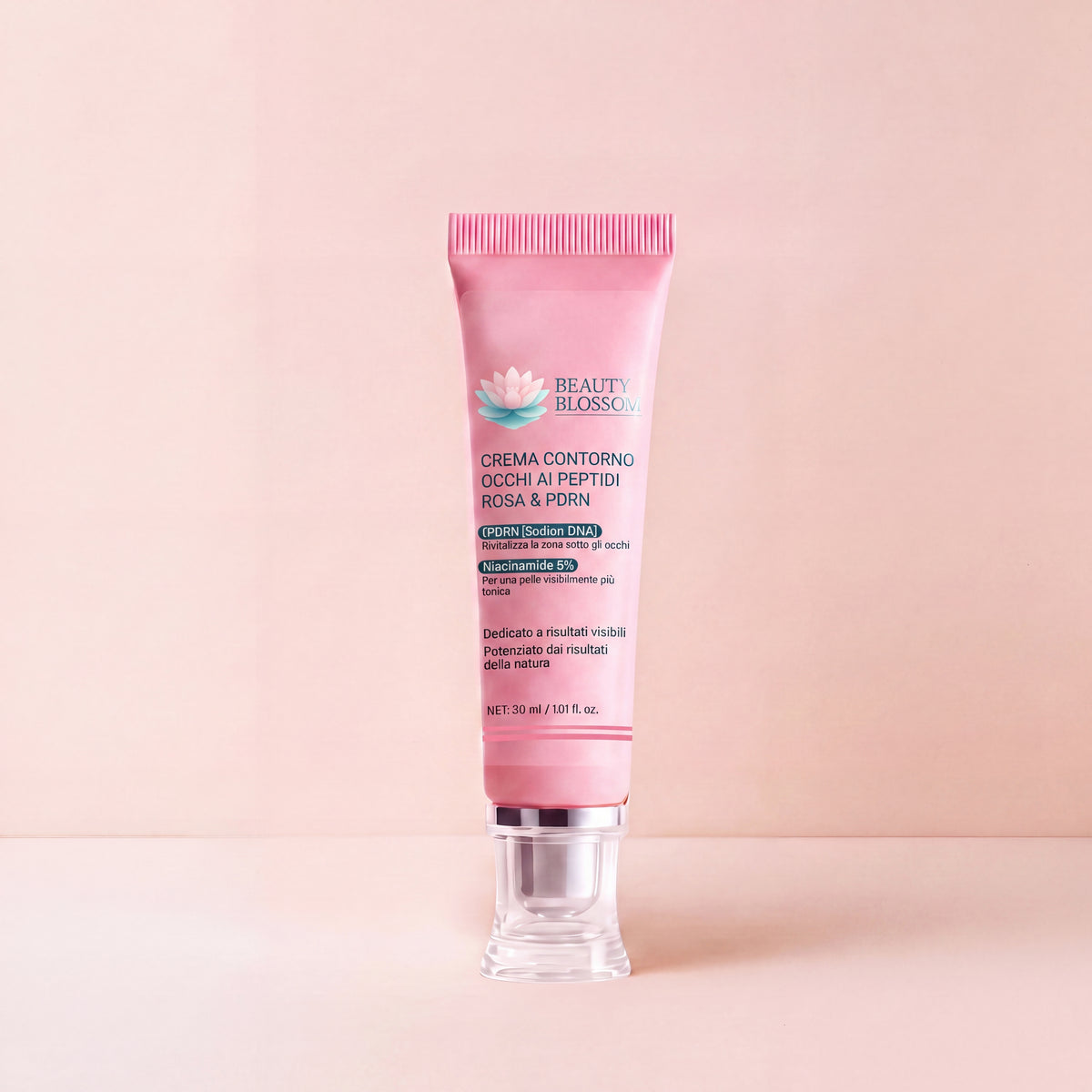 Crema Occhi ai Peptidi Rosa & PDRN