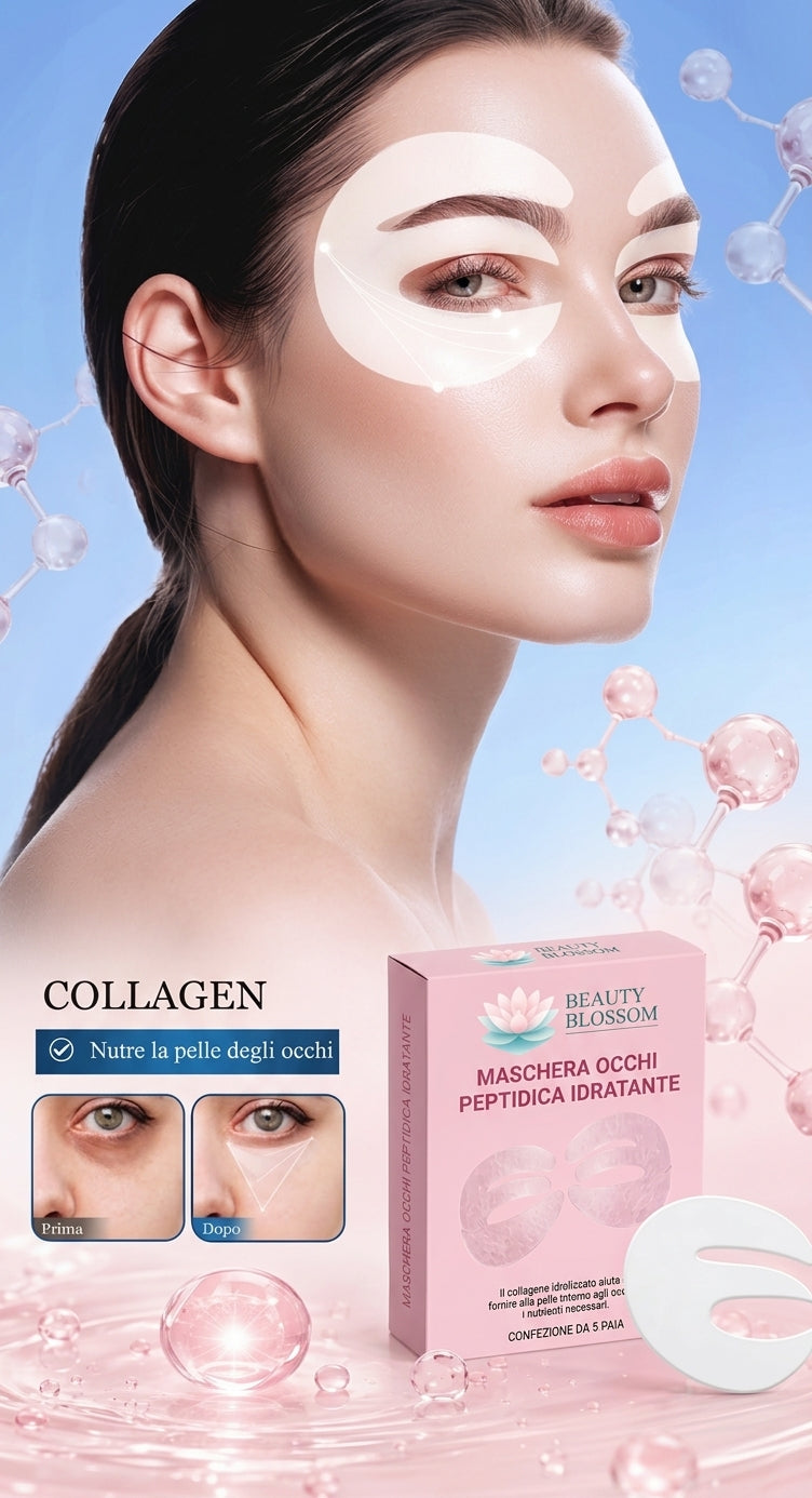 Maschera Occhi ai Peptidi