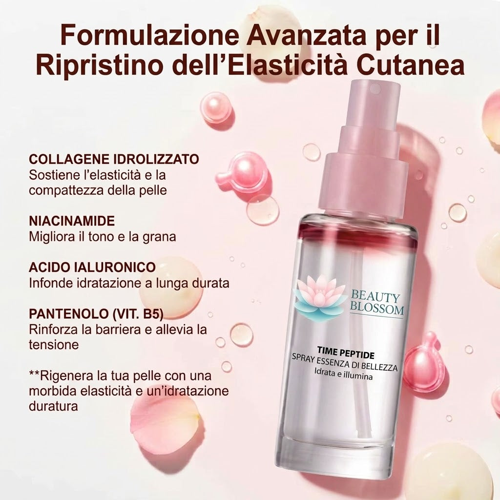 Siero Spray Idratante Time Peptide Oxygen